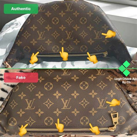 louis vuitton logo fake vs real